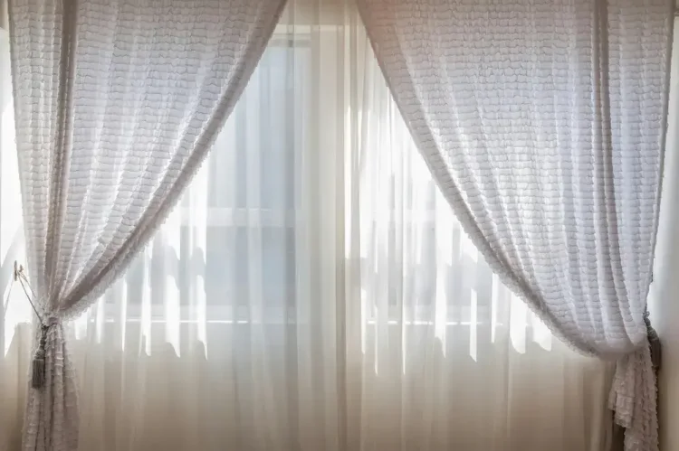 curtains on window